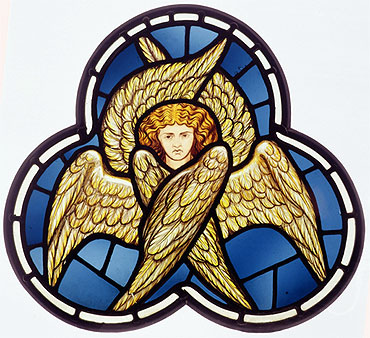 Vielgeflügelter Engel | Burne-Jones | Gemälde Reproduktion