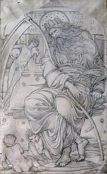 Saturn | Burne-Jones | Painting Reproduction