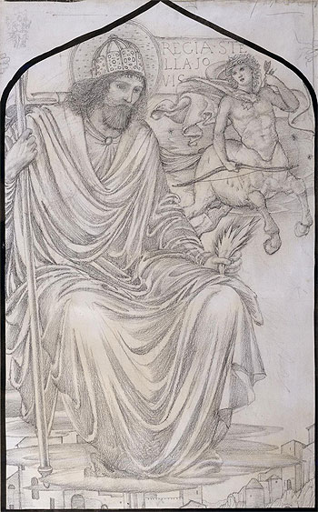 Jupiter | Burne-Jones | Painting Reproduction
