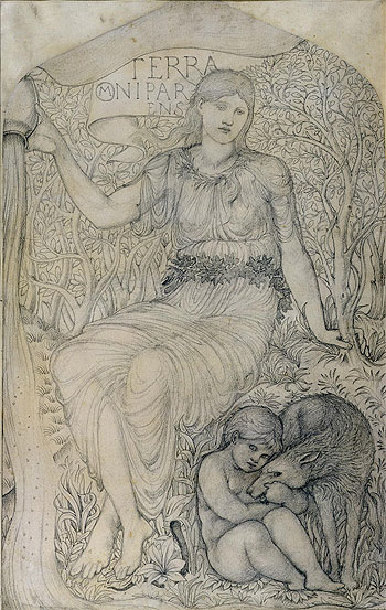 Earth | Burne-Jones | Painting Reproduction