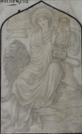 The Sun | Burne-Jones | Painting Reproduction