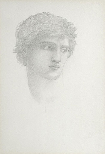 Head of Perseus, n.d. | Burne-Jones | Gemälde Reproduktion