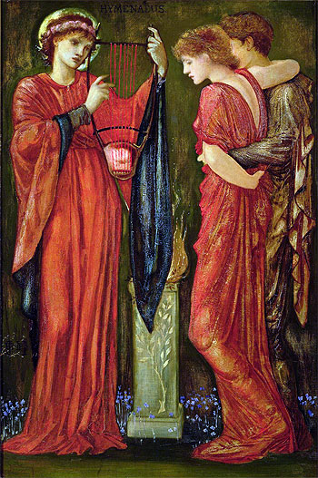 Hymenäus | Burne-Jones | Gemälde Reproduktion