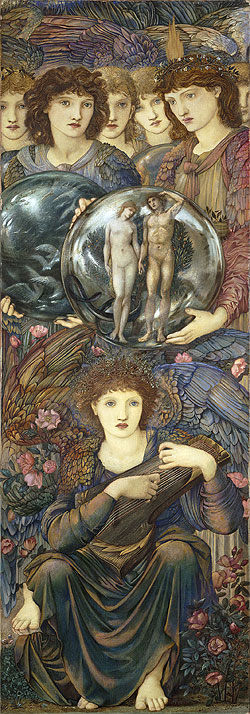The Days of Creation: The Sixth Day, 1876 | Burne-Jones | Gemälde Reproduktion