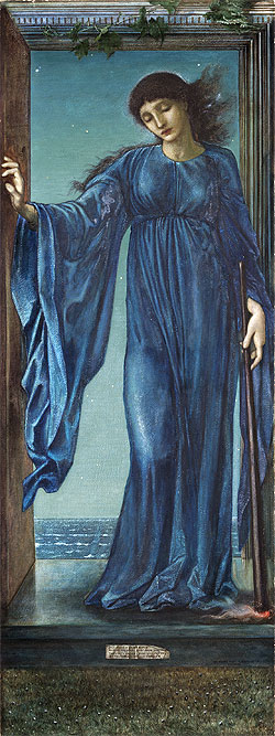 Night | Burne-Jones | Painting Reproduction