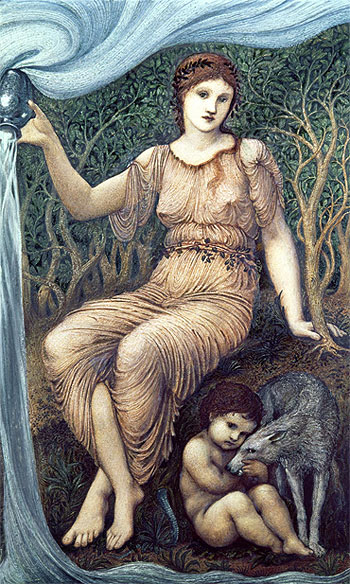 Earth Mother, 1882 | Burne-Jones | Painting Reproduction