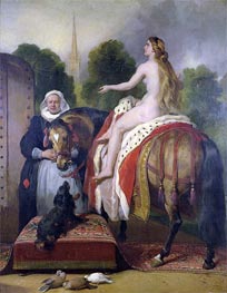 Lady Godiva's Prayer, c.1865 by Landseer | Painting Reproduction
