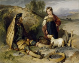 Der Steinbrecher und seine Tochter, 1830 von Landseer | Gemälde-Reproduktion