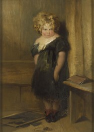 Ein ungezogenes Kind | Landseer | Gemälde Reproduktion