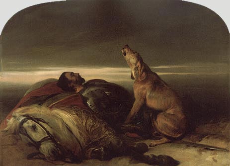 The Faithful Hound, c.1830 | Landseer | Painting Reproduction