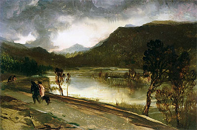 A Highland Loch, undated | Landseer | Gemälde Reproduktion