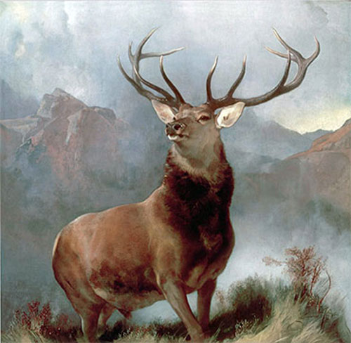Monarch of the Glen, 1851 | Landseer | Painting Reproduction