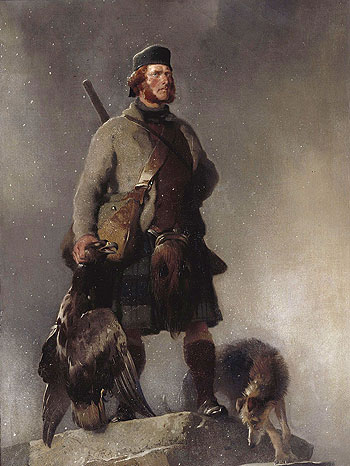 The Highlander, 1850 | Landseer | Painting Reproduction