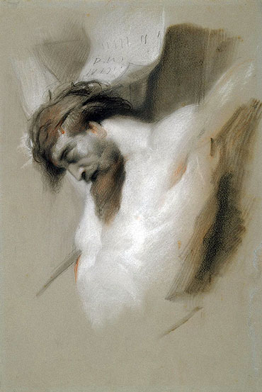 Christus am Kreuz nach Rubens | Landseer | Gemälde Reproduktion