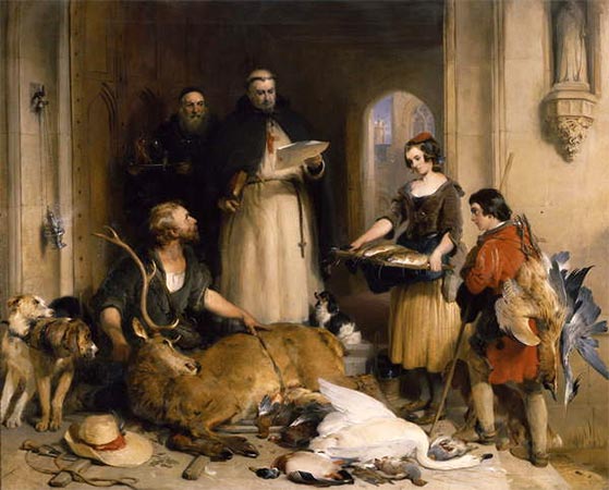 Bolton Abbey in the Olden Time, c.1834 by Landseer | Giclée Canvas Print