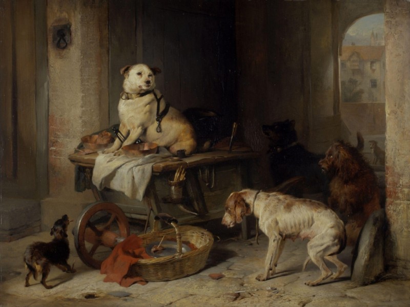 Ein Wichtigtuer im Amt, 1833 | Landseer