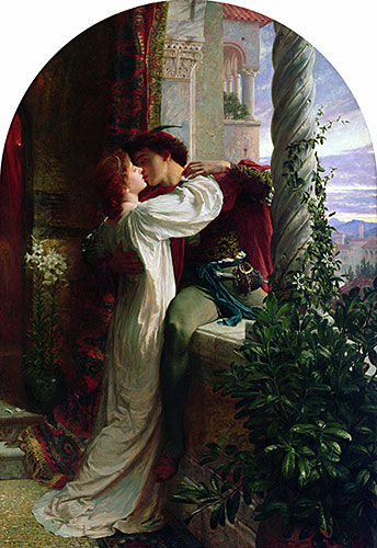 Romeo and Juliet, 1884 | Frank Dicksee | Gemälde Reproduktion