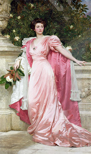 Constance Duchess of Westminster, 1906 | Frank Dicksee | Gemälde Reproduktion