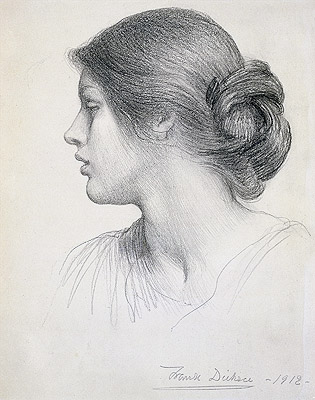 Beatrice Stuart, 1912 | Frank Dicksee | Gemälde Reproduktion