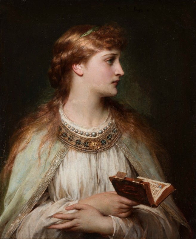 Ofelia, c.1864 | Frank Dicksee