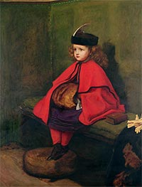 My First Sermon, 1863 by Millais | Painting Reproduction
