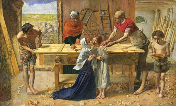 Christ in the House of His Parents, c.1849/50 | Millais | Painting Reproduction
