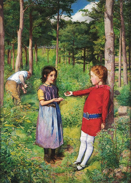 The Woodman's Daughter, 1851 | Millais | Painting Reproduction