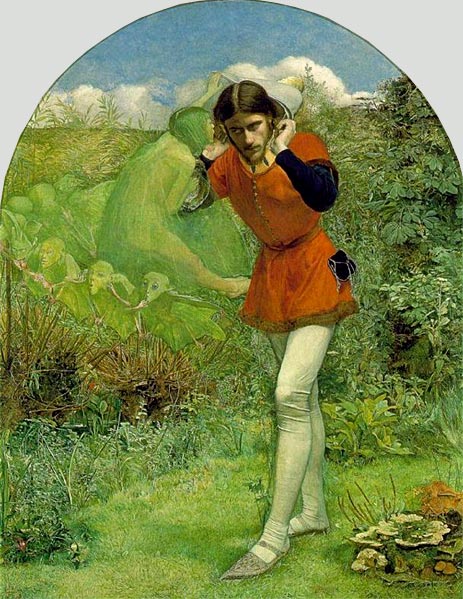 Ferdinand Lured by Ariel, c.1849/50 | Millais | Painting Reproduction