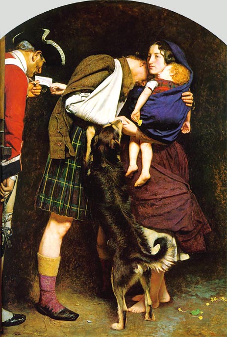 The Order of Release 1746, c.1852/53 | Millais | Gemälde Reproduktion
