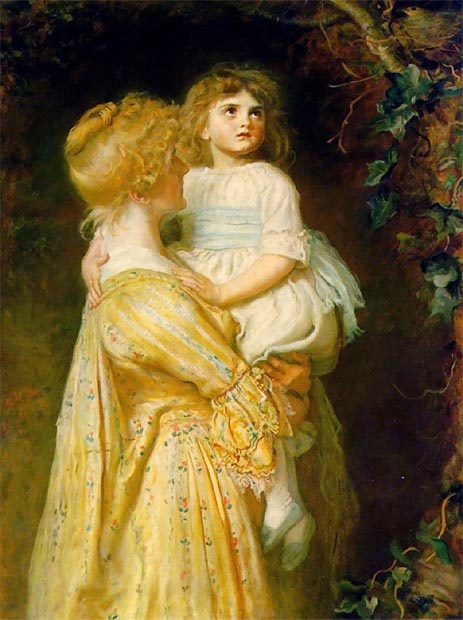 The Nest, 1887 | Millais | Painting Reproduction