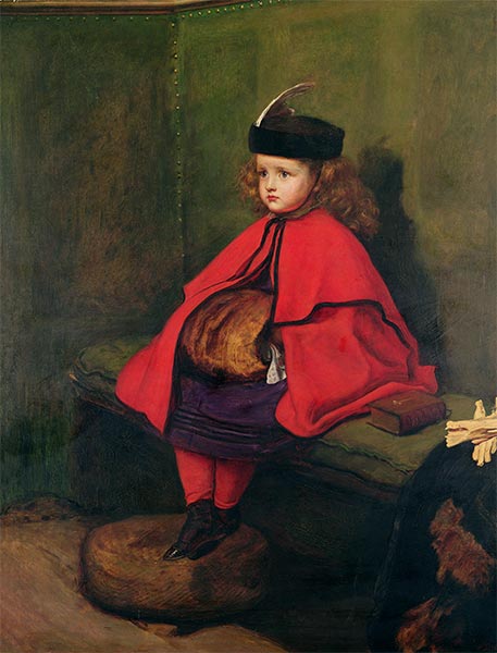 My First Sermon | Millais | Painting Reproduction