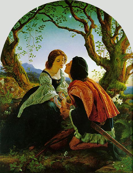 Hesperus, the Evening Star, Sacred to Lovers, 1857 | Joseph Noel Paton | Painting Reproduction