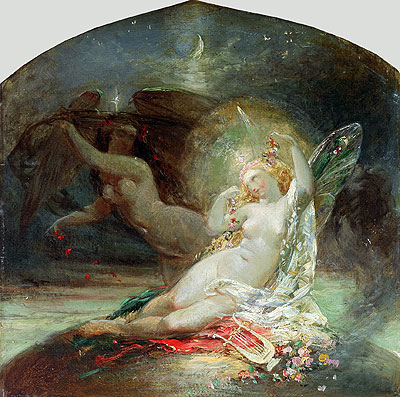 The Fairy Queen, undated | Joseph Noel Paton | Gemälde Reproduktion