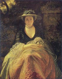 Portrait of Miss Nelly O'Brien | Reynolds | Gemälde Reproduktion