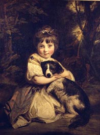 Miss Jane Bowles, 1775 von Reynolds | Gemälde-Reproduktion