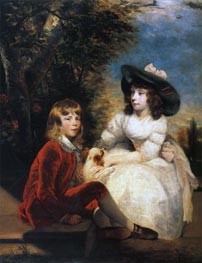 The Angerstein Children, 1783 von Reynolds | Gemälde-Reproduktion