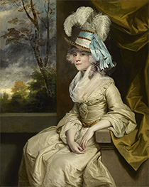 Elizabeth, Lady Taylor, c.1780 by Reynolds | Painting Reproduction