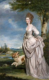 Mrs. Elisha Mathew, 1777 von Reynolds | Gemälde-Reproduktion