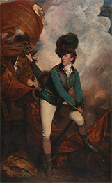 Colonel Tarleton, 1782 by Reynolds | Painting Reproduction