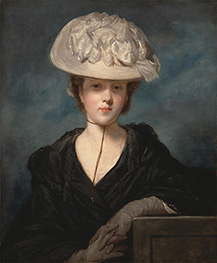 Miss Mary Hickey | Reynolds | Gemälde Reproduktion