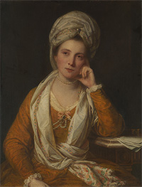 Mrs. Horton, Later Viscountess Maynard, Undated by Reynolds | Painting Reproduction