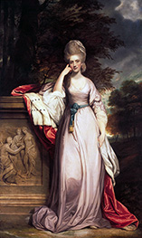 Anne, Viscountess Townsend, Later Marchioness Townshend | Reynolds | Gemälde Reproduktion