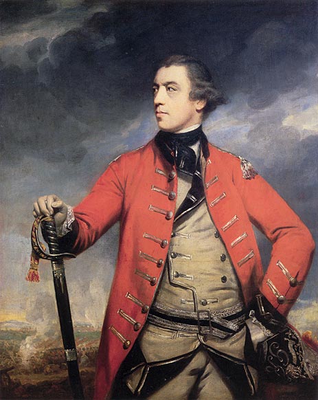 Portrait of General John Burgoyne, c.1766 | Reynolds | Painting Reproduction