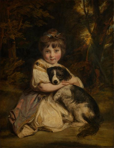 Miss Jane Bowles, 1775 by Reynolds | Painting Reproduction