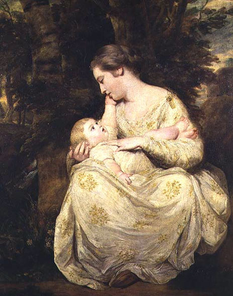 Mrs Susanna Hoare and Child, c.1763/64 | Reynolds | Gemälde Reproduktion