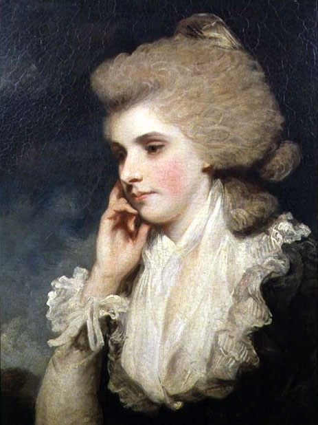 Frances Countess of Lincoln, c.1781/8 | Reynolds | Gemälde Reproduktion