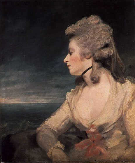 Mrs Mary Robinson (Perdita), c.1783/84 by Reynolds | Painting Reproduction