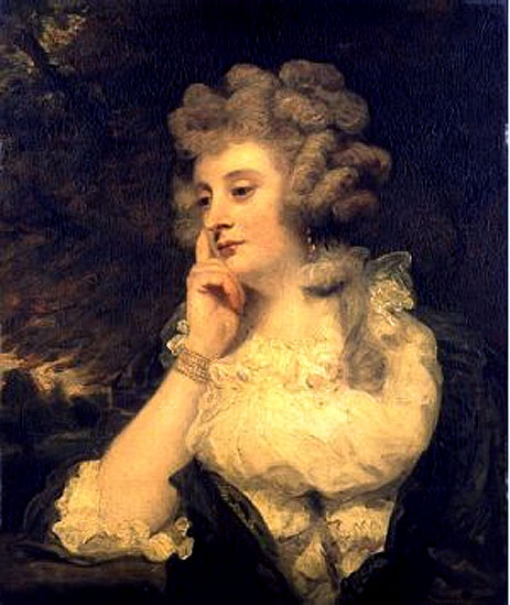 Mrs Jane Braddyll, c.1776 by Reynolds | Painting Reproduction