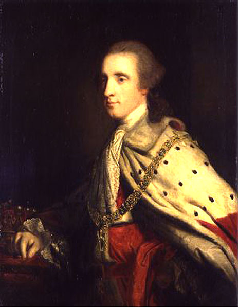The 4th Duke of Queensbury (Old Q) as Earl of March, c.1759/60 | Reynolds | Gemälde Reproduktion