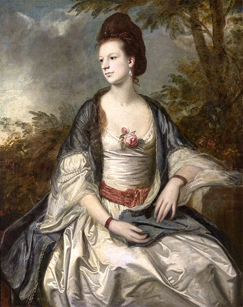 Lady Cecil Rice, 1762 | Reynolds | Gemälde Reproduktion
